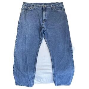 Wrangler Men Jeans 42X32 Blue Denim 9760WDR 32" Inseam Mid Rise